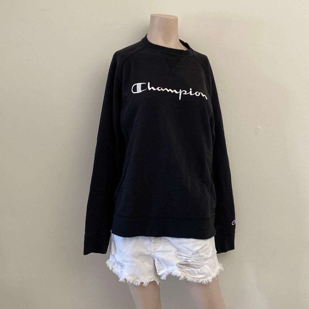 Black Champion sweatshirt size small